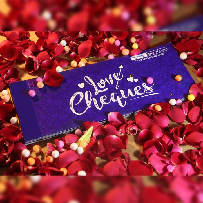 Personalized Love Cheques