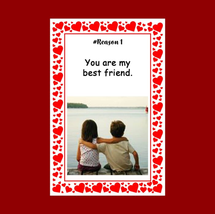 Personalized 52 reasons why I love you cards