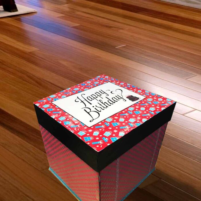 Personalized Surprise Explosion Box