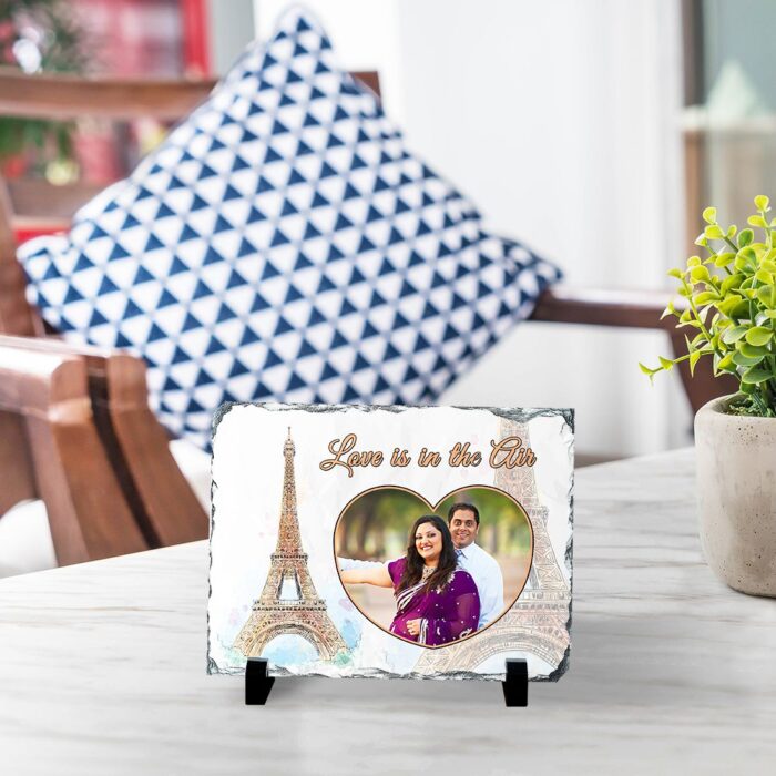 Personalized Paris Love Is In The Air Stone