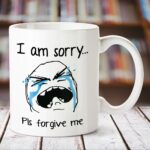 S02DHMRM01003 I Am Sorry White Mug