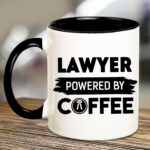 S13D6100148 Lawyer Powered By Coffee Inner Black With Colored Handle.