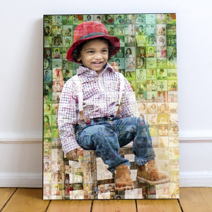 Personalized Mosaic Photo Poster Frame