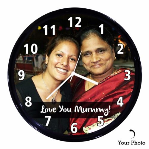 Personalized Love You Mummy Wall Clock