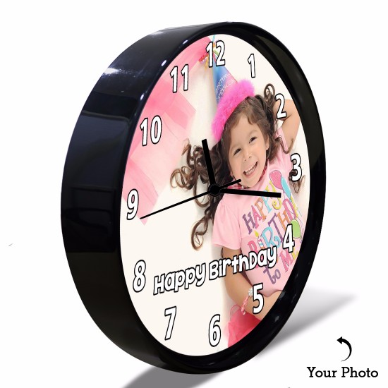 Personalized Happy Birthday Wall Clock