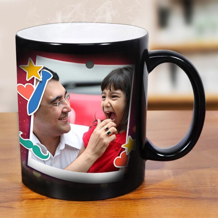 Personalized Best Dad Ever Magic Mug