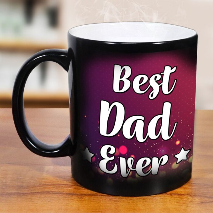 Personalized Best Dad Ever Magic Mug