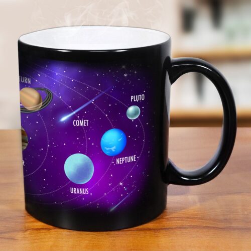 Solar System Black Magic Mug.