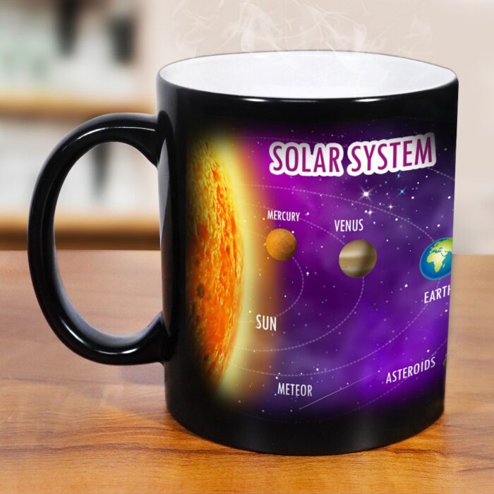 Solar System Black Magic Mug.