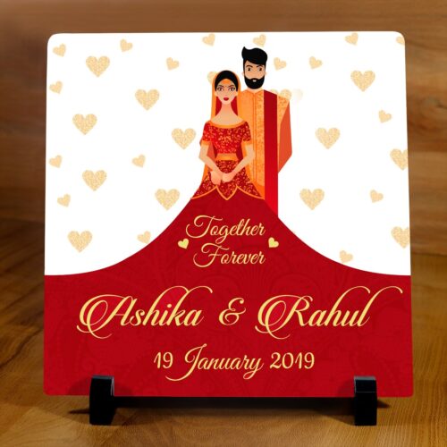 Together Forever Square Acrylic Frame
