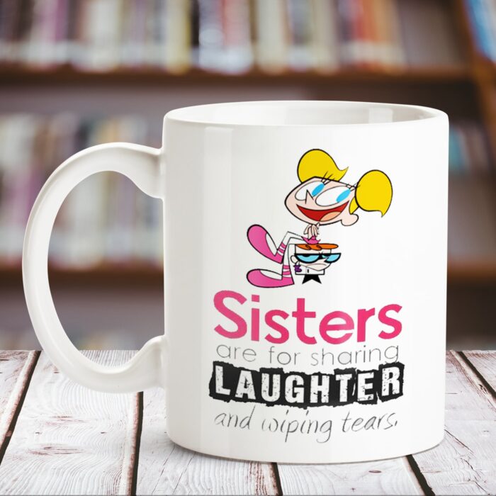 Sisters Love White Mug