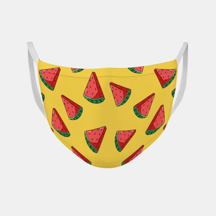Watermelon Doodle Cotton Mask