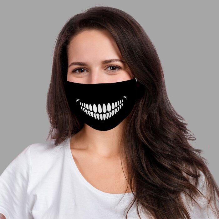 Laughing Face Cotton Mask
