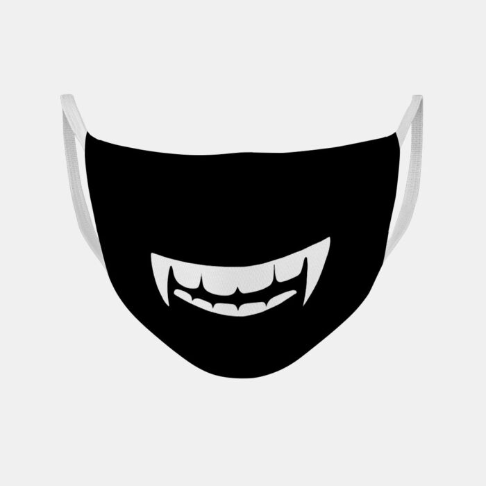 Vampire Teeth Cotton Mask