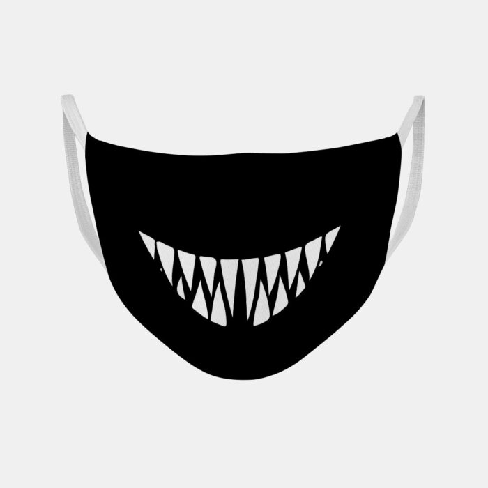 Monster Teeth Cotton Mask