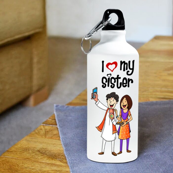 I Love My Sister Sipper Bottle
