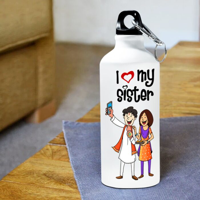 I Love My Sister Sipper Bottle