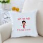 Lag Ja Gale 16 inches White Cushion With Filling