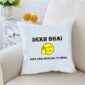 Dekh Bhai 42 inches White Cushion With Filling