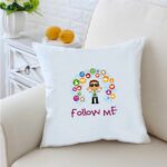 Follow- Me  63 inches White Cushion With Filling 1