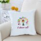 Follow- Me  63 inches White Cushion With Filling