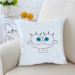 Funny Face Second 102 inches White Cushion With Filling 1