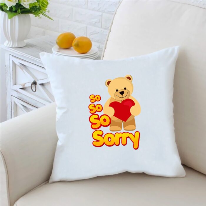 Sorry 116 inches White Cushion With Filling