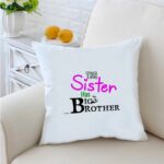 Little Sister 118 inches White Cushion With Filling 1