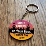 Do Your Best Wooden Key Chain 1