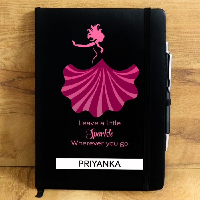 Little Sparkle Wherever You Go Personalised Diary