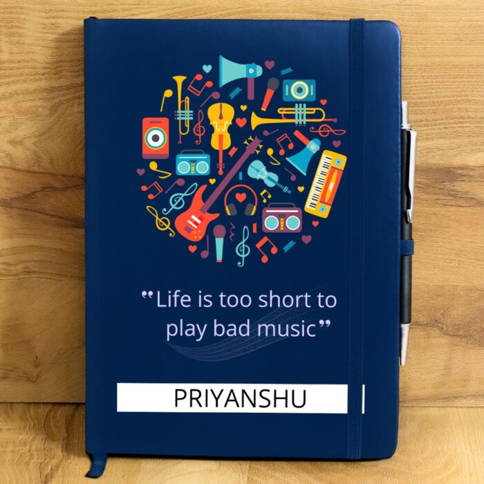 Life Is Too Short Personalized Diary