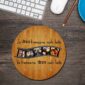 Kamine Dost Personalized Round Mouse Pad