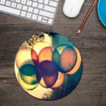 Balloons Round Mouse Pad 1
