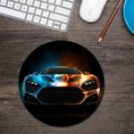 Car Round Mouse Pad 1