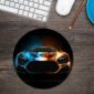 Car Round Mouse Pad