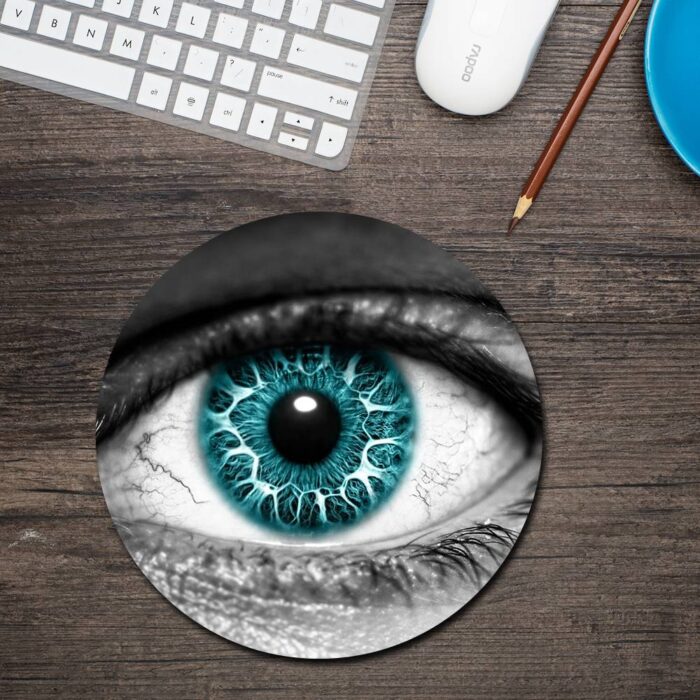 Eye Round Mouse Pad
