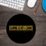 Gaming Round Mouse Pad 1