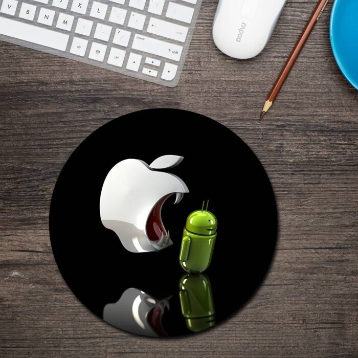 Iphone Round Mouse Pad