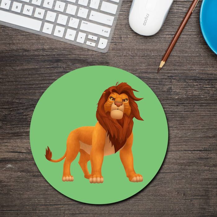 King Round Mouse Pad