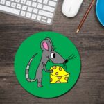 Mouse Round Mouse Pad 1