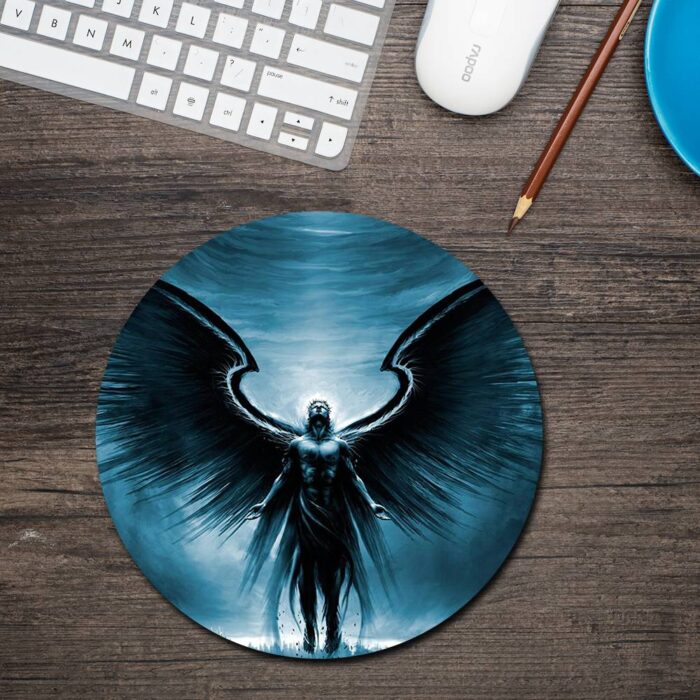 Wings Round Mouse Pad