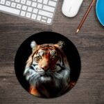 Lion Round Mouse Pad 1