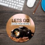 Click Few More Round Mouse Pad 1