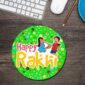 Happy Rakhi Round Mouse Pad