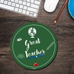 Great Teacher Round Mouse Pad 1