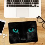 Cat Eyes Rectangle Mouse Pad 1
