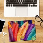 Feathers Rectangle Mouse Pad 1