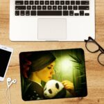 Panda Love Painting Rectangle Mouse Pad 1