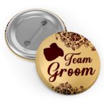 C10D12582 Groom & Team Groom Badge Set…