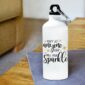 Sparkle White Sipper Bottle